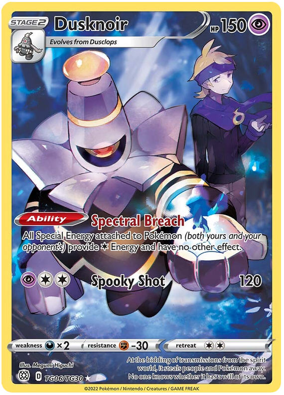 Pokemon Card Brilliant Stars TG06/TG30 TG6/TG30 Dusknoir Holo Rare