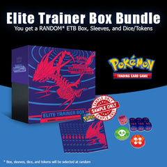 Random Pokemon Elite Trainer Box and Bits bundle
