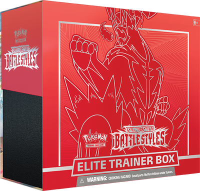POKEMON TCG Battle Styles Elite Trainer Box - RED