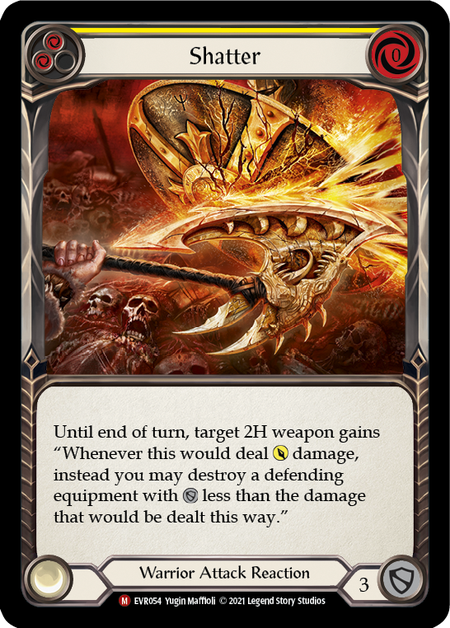 Flesh and Blood Everfest First Edition M EVR054 Shatter Rainbow