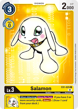 Digimon Card Classic Collection Salamon EX1-025 C