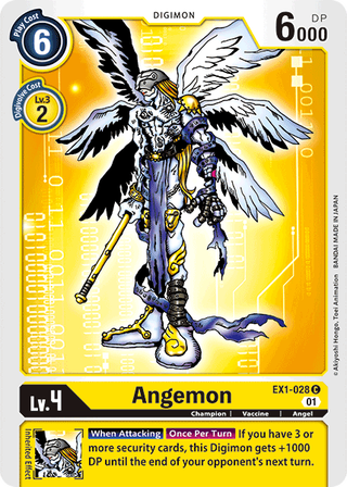 Digimon Card Classic Collection Angemon EX1-028 C