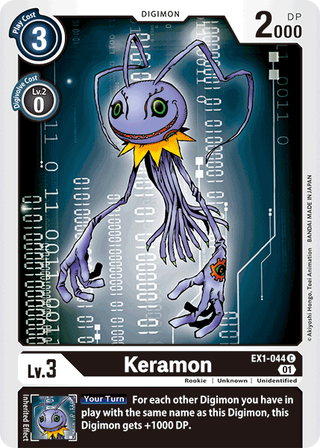 Digimon Card Classic Collection Keramon EX1-044 C