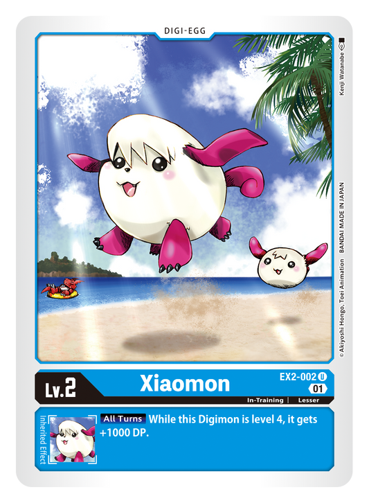 Digimon Card Digital Hazard Xiaomon EX2-002 U