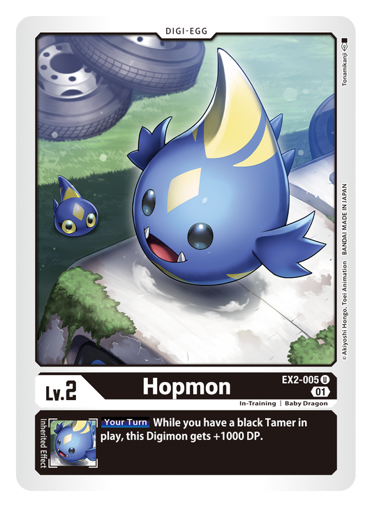 Digimon Card Digital Hazard Hopmon EX2-005 U