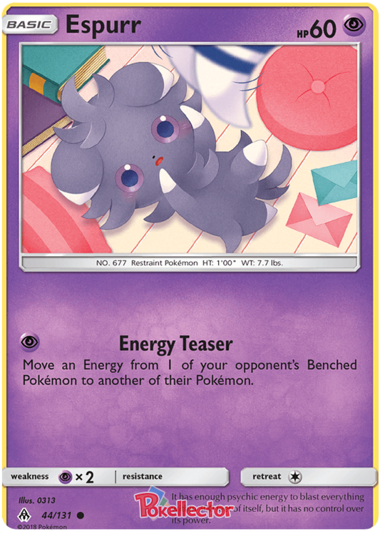Pokemon Card Forbidden Light 44/131 044/131 Espurr Common *MINT*