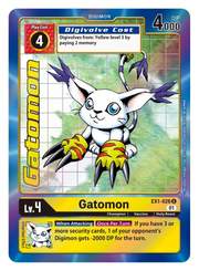 Digimon Card Classic Collection Gatomon EX1-026 U 另类艺术