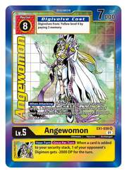 デジモンカードクラシックコレクションアンジェウォモンEX1-030SRオルタナティブアート
