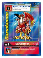 Digimon Card Classic Collection Garudamon EX1-006 C Alternative Art