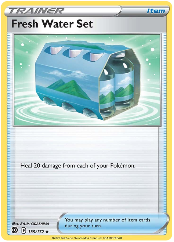 Pokemon Card Brilliant Stars 139/172 Fresh Water Set Uncommon