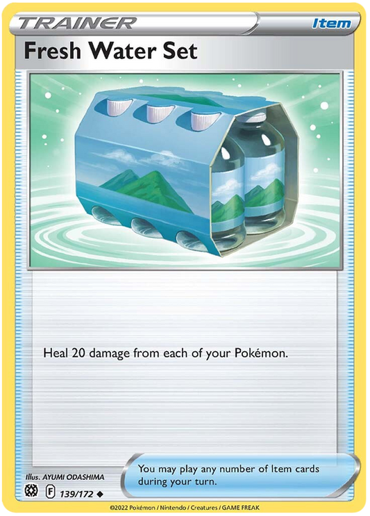 Pokemon Card Brilliant Stars 139/172 Fresh Water Set Uncommon