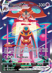 Pokemon Card Crown Zenith Galarian Gallery GG45/GG70 Deoxys VMAX Ultra Rare *MINT*