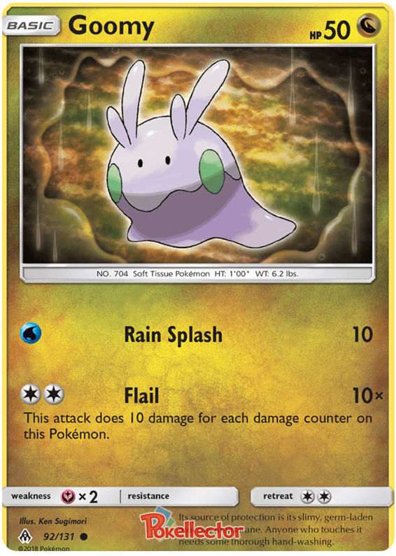 Pokemon Card Forbidden Light 92/131 092/131 Goomy Common *MINT*