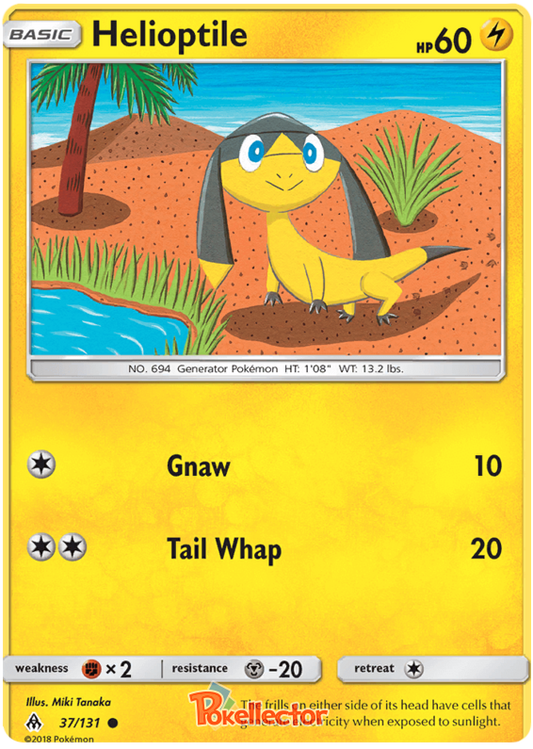 Pokemon Card Forbidden Light 37/131 037/131 Helioptile Common *MINT*