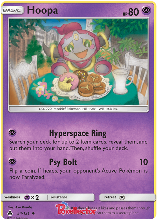 Pokemon Card Forbidden Light 54/131 054/131 Hoopa Uncommon *MINT*