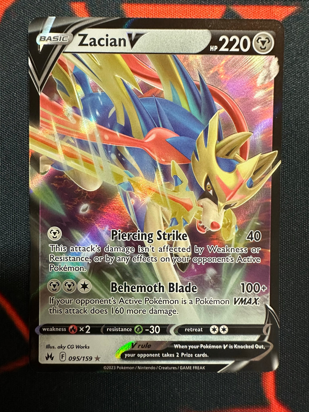 rare pokemon cards crown zenith Card 095/159 95/159 Zacian V Ultra *MINT* – Brokenvase Games Size:1000ct corners and edges may Pokemon, Scarlet and Violet Phyrexian Praetor