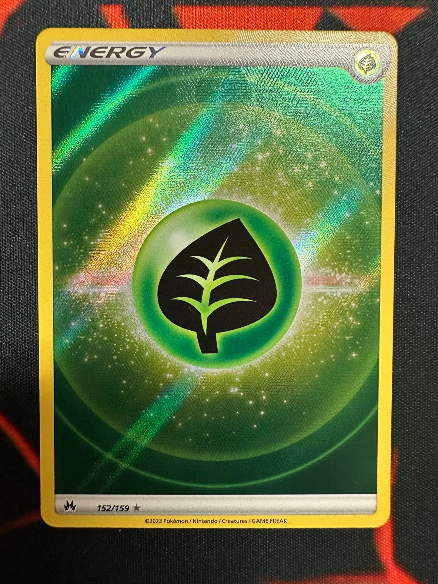 Pokemon Card Crown Zenith 152/159 Grass Energy Full Art *MINT*