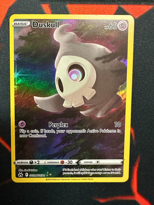 Pokemon Card Crown Zenith Galarian Gallery GG28/GG70 Duskull Holo Rare *MINT*