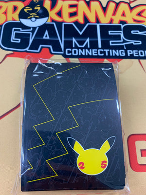 Pokemon Card Sleeves Sealed (65 sleeves) - Celebrations - Pikachu celebrations