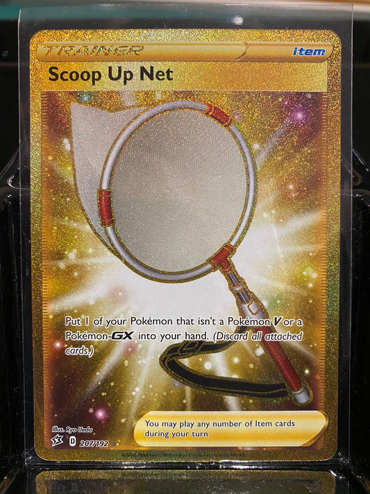 (S) 207/192 Scoop Up Net Rebel Clash (RCL) Hyper Rainbow Rare