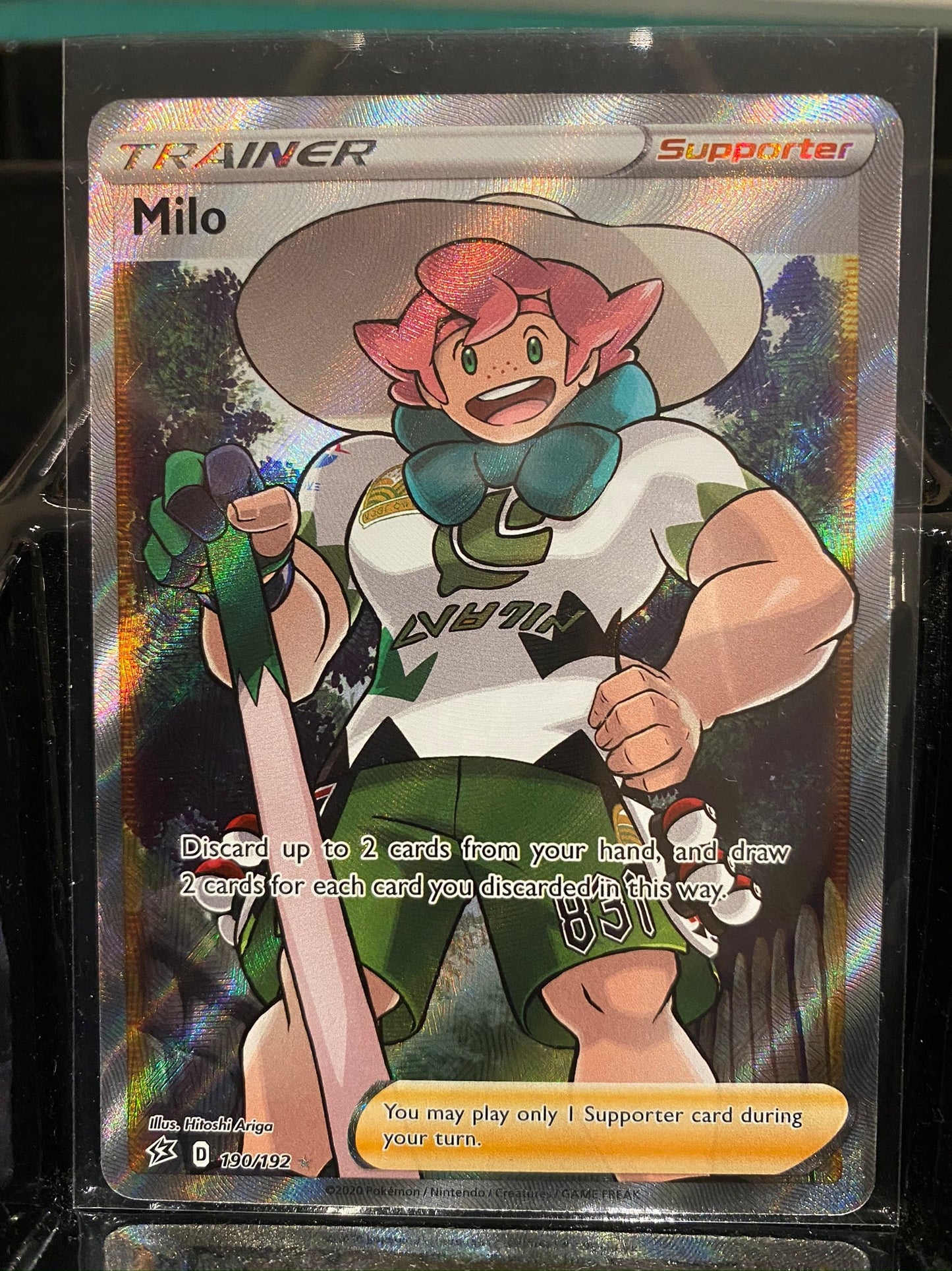 190/192 Milo Rebel Clash (RCL) Full Art Ultra Rare