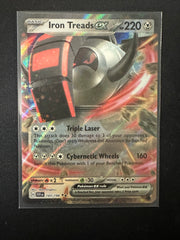 Pokemon Card Scarlet & Violet 143/198 Iron Treads ex Double Rare *MINT*