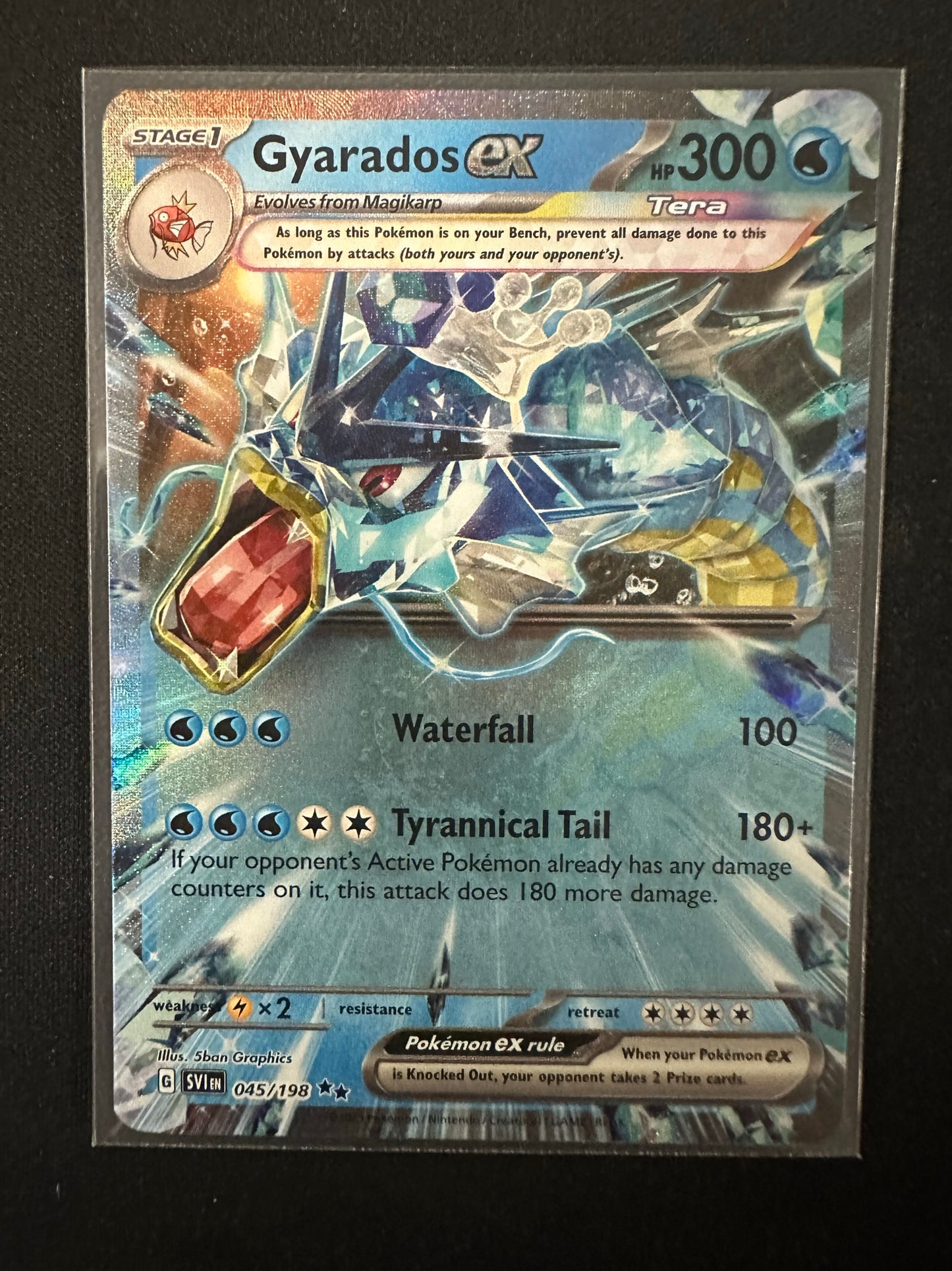 Pokemon Card Scarlet & Violet 045/198 45/198 Gyarados ex Double Rare * – Brokenvase Games