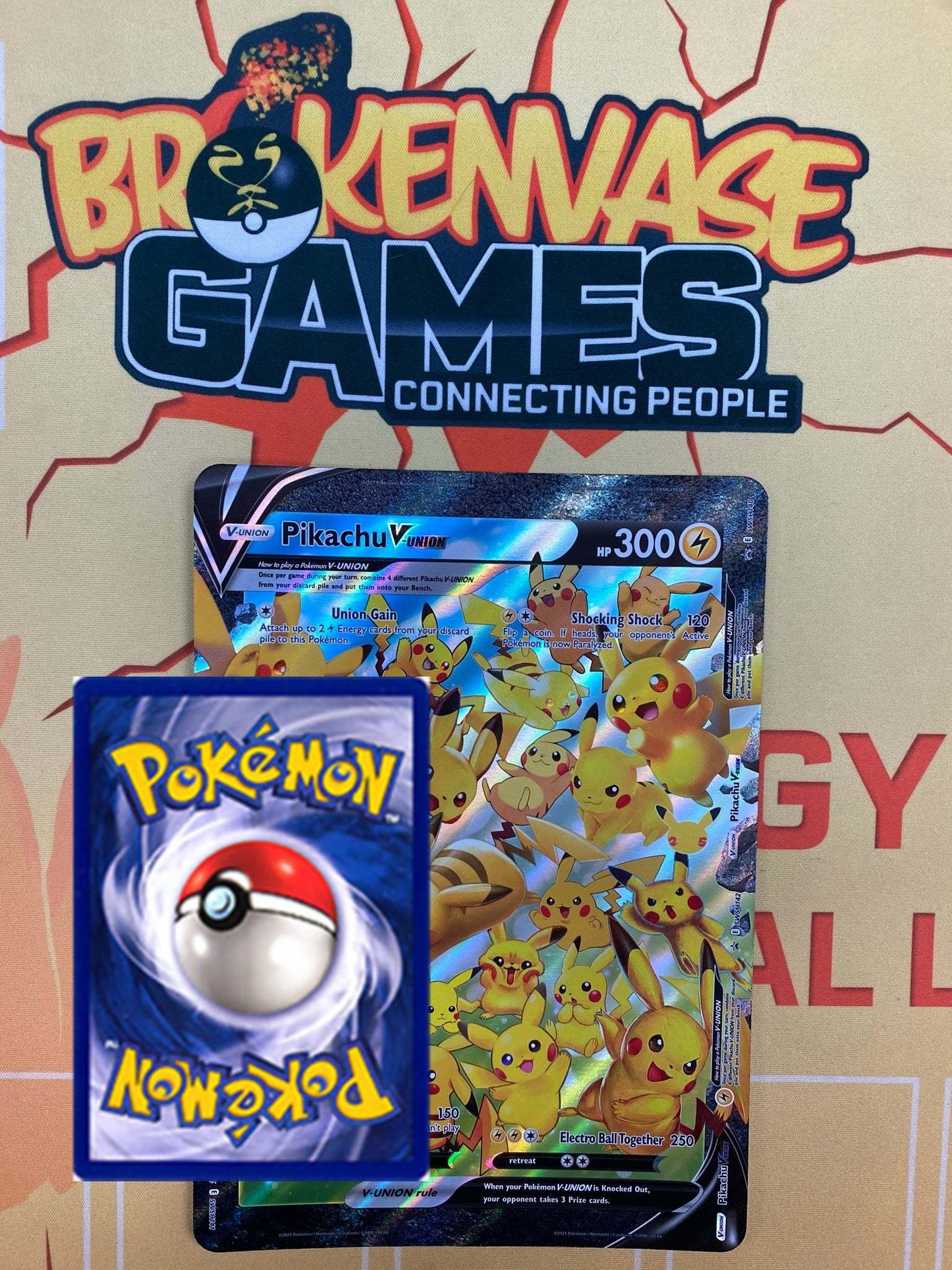 Pokemon Card Pikachu V Union SWSH139 SWSH140 SWSH141 SWSH142 JUMBO OVERSIZED PROMO