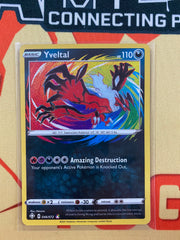 Pokemon Card Shining Fates 046/072 46/72 Yveltal Amazing Rare