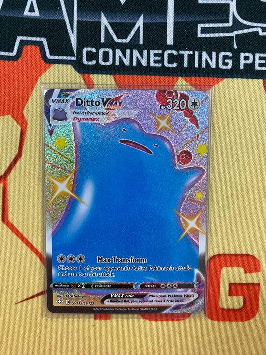 (S) Pokemon Card Shining Fates SV119/SV122 SV119/SV122 Ditto VMAX Shiny Rare