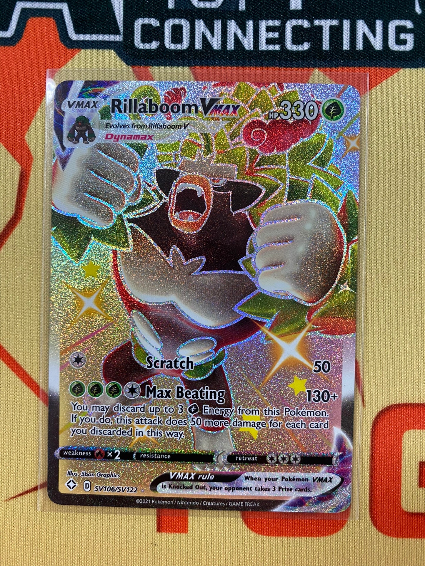 Pokemon Card Shining Fates SV106/SV122 SV106/SV122 Rillaboom VMAX Shin Brokenvase Games Pokemon Card Shining Fates SV106/SV122 SV106/SV122 Rillaboom VMAX Shin Brokenvase Games