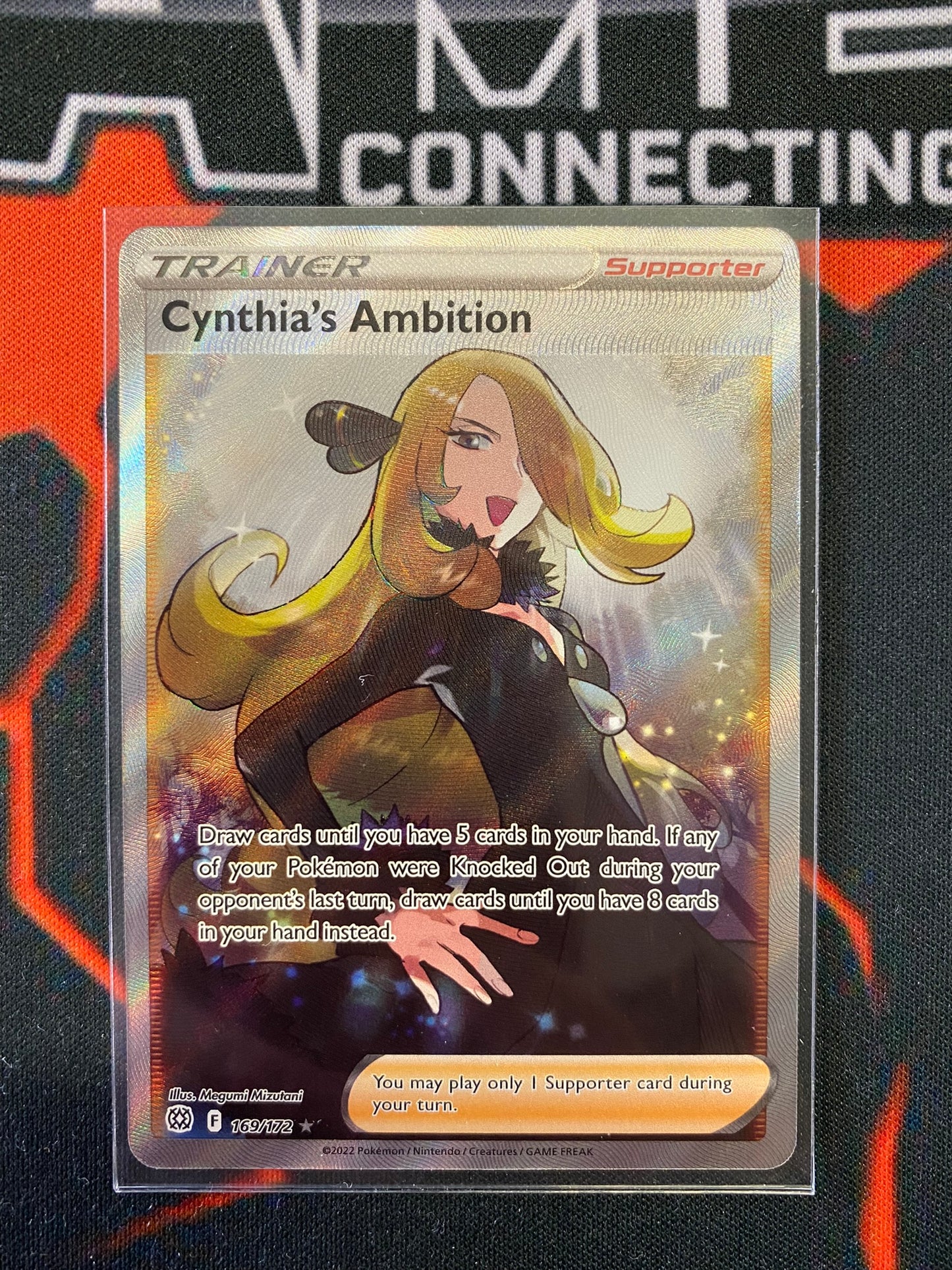 (S) Pokemon Card Brilliant Stars 169/172 Cynthia's Ambition Full Art *M*