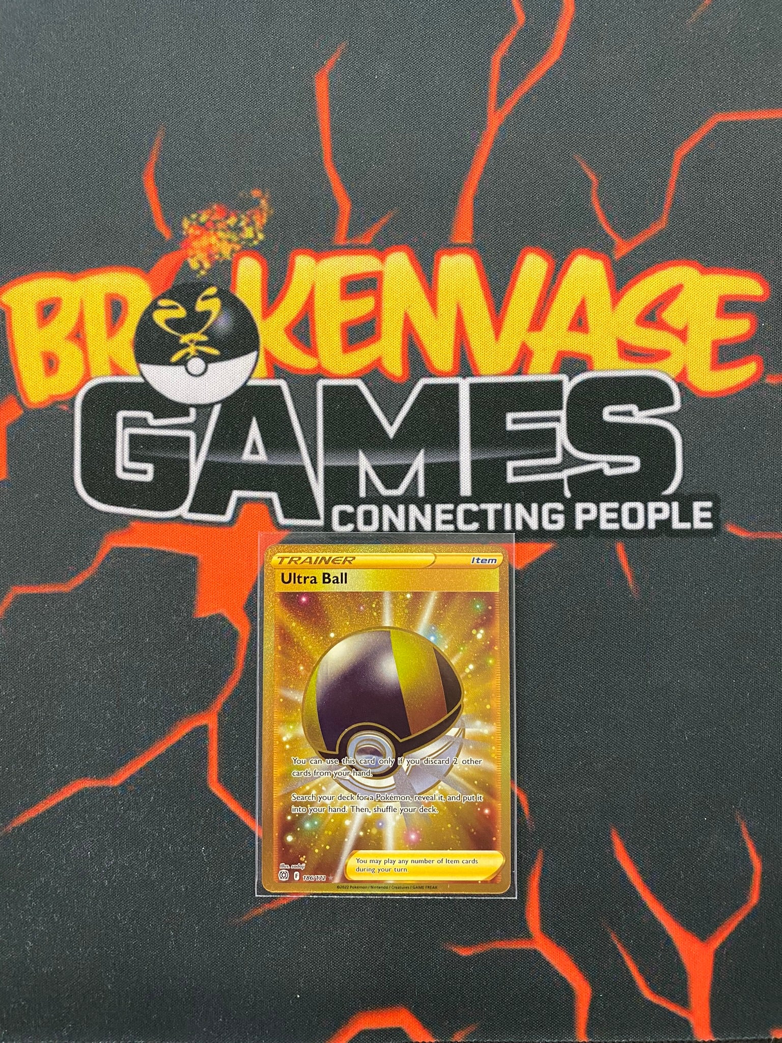 Pokemon Card Brilliant Stars 186/172 Ultra Ball Secret Rare *M* Brokenvase Games Pokemon Card Brilliant Stars 186/172 Ultra Ball Secret Rare *M* Brokenvase Games
