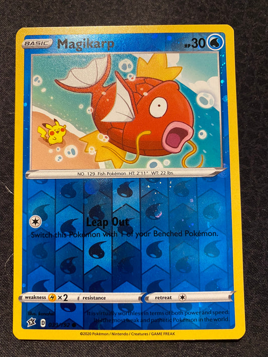 039/192 Magikarp Rebel Clash (RCL) Common Cosmo Reverse Holo