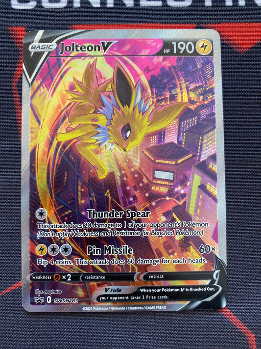 Pokemon Card SWSH Black Star Promos SWSH183 Jolteon V *MINT*