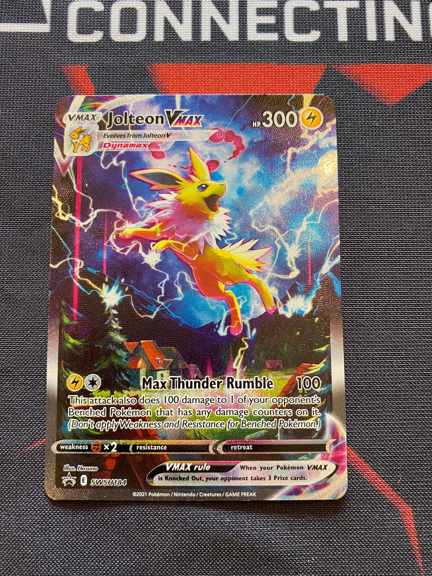 Pokemon Card SWSH Black Star Promos SWSH184 Jolteon VMAX *MINT*