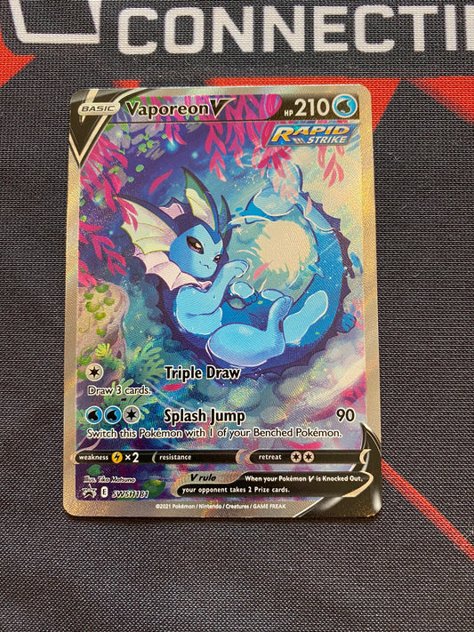 Pokemon Card SWSH Black Star Promos SWSH181 Vaporeon V *MINT*