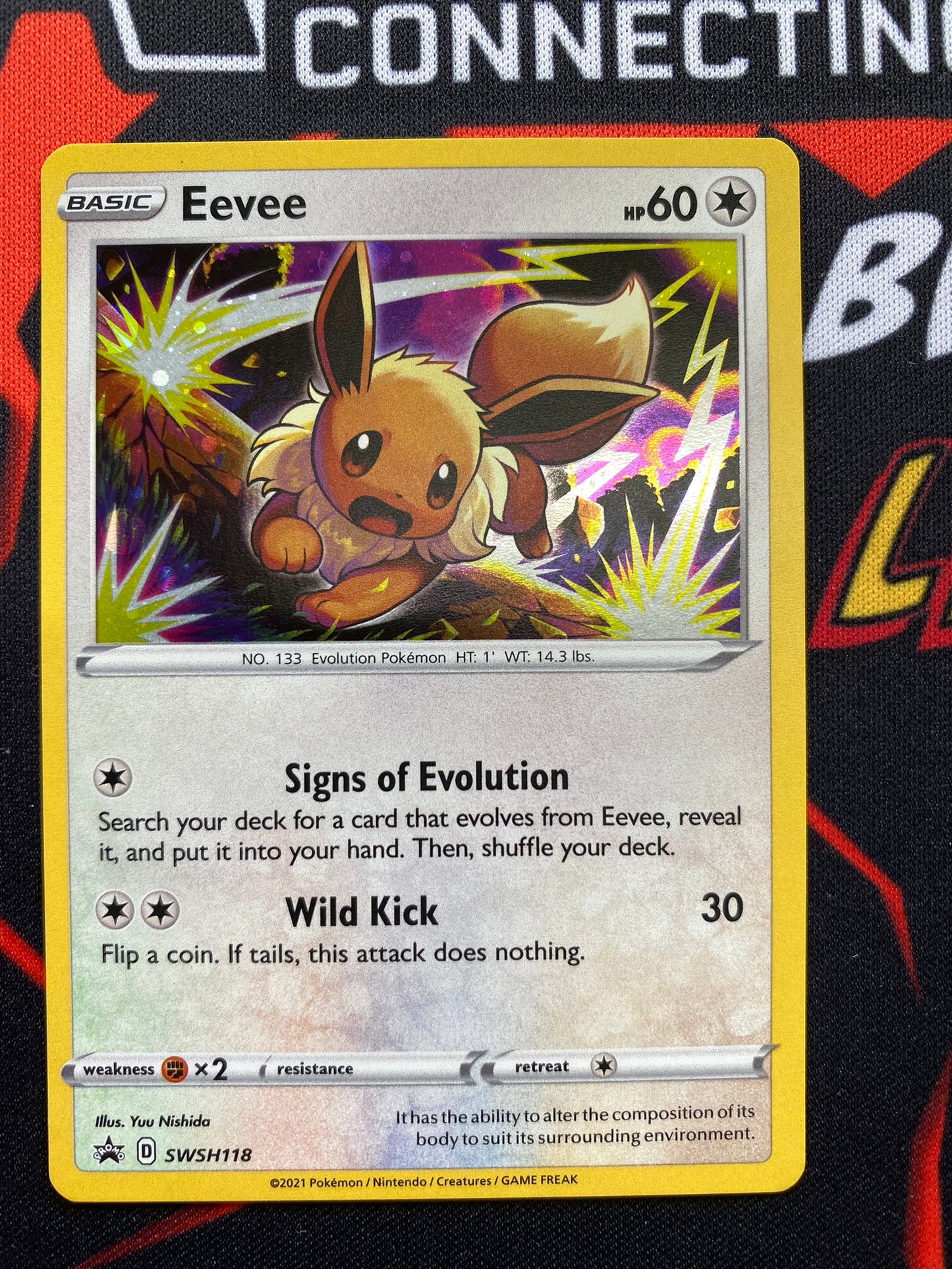 Pokemon Card SWSH Black Star Promos SWSH118 Eevee