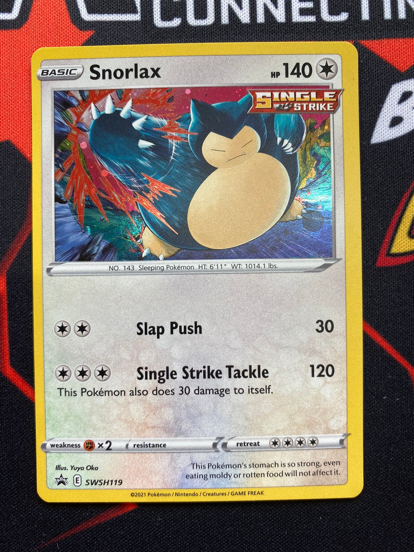 Pokemon Card SWSH Black Star Promos SWSH119 Snorlax