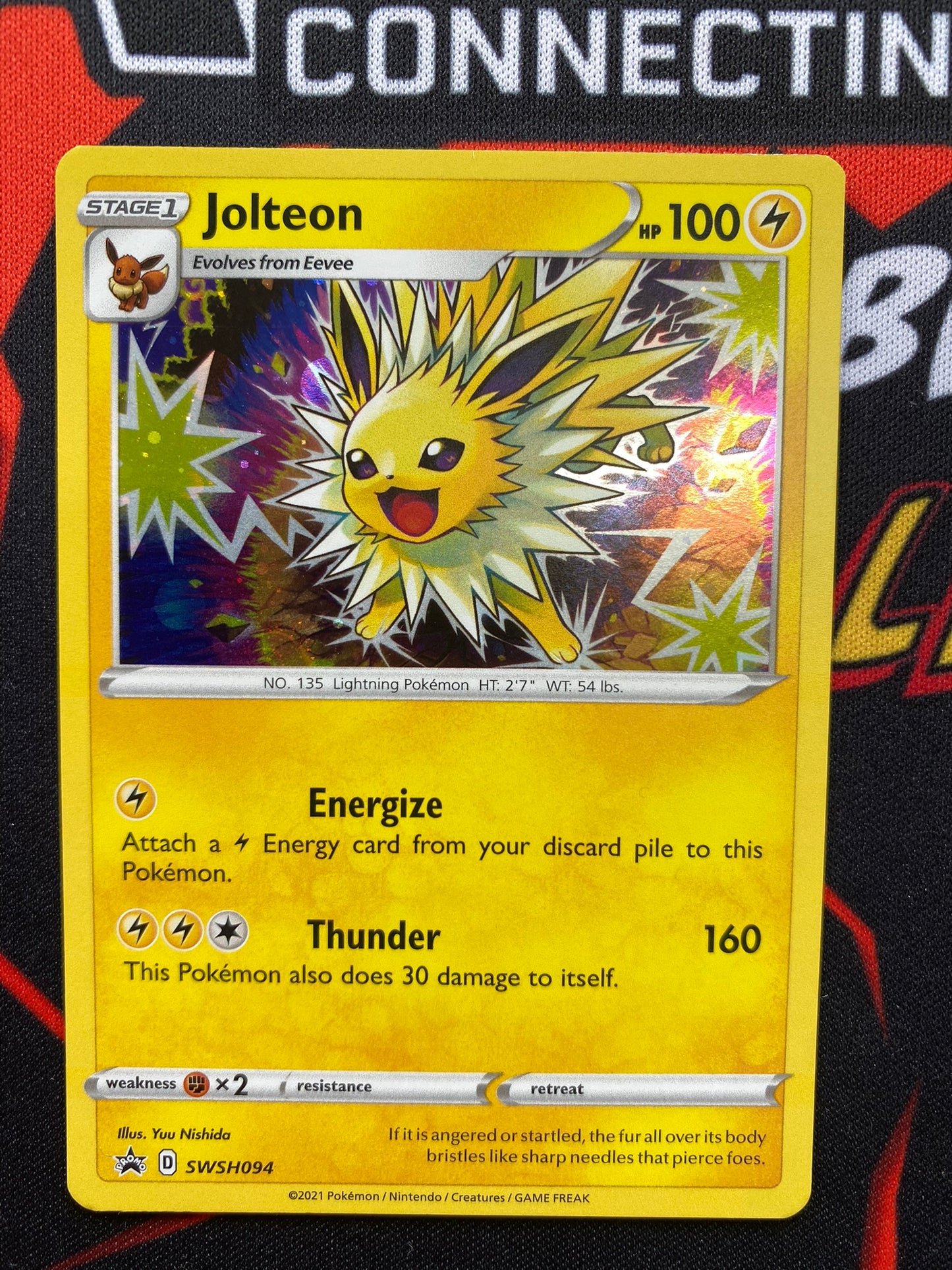 Pokemon Card SWSH Black Star Promos SWSH094 Jolteon