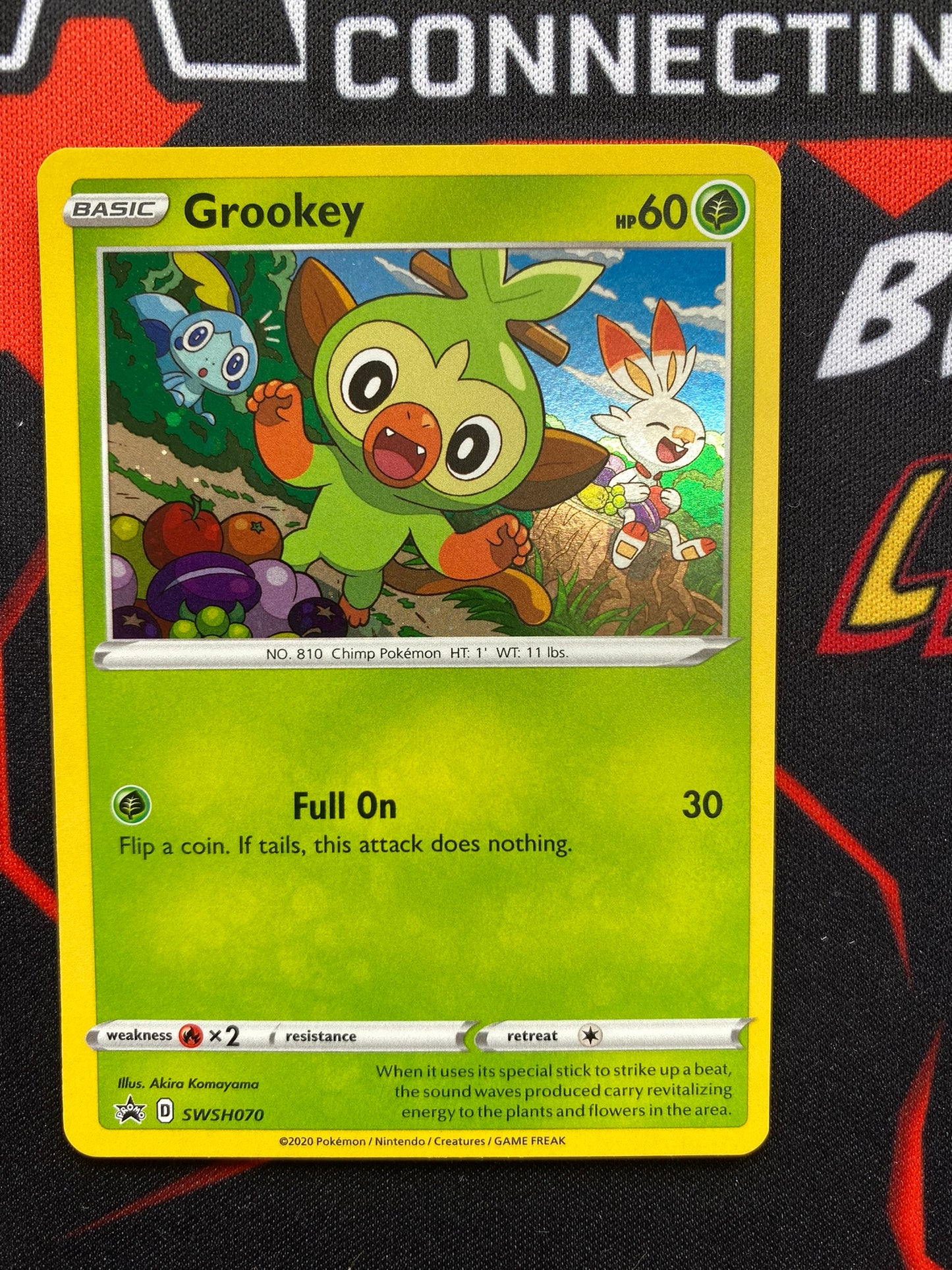 <transcy>بطاقة بوكيمون SWSH Black Star Promos SWSH070 Grookey</transcy>