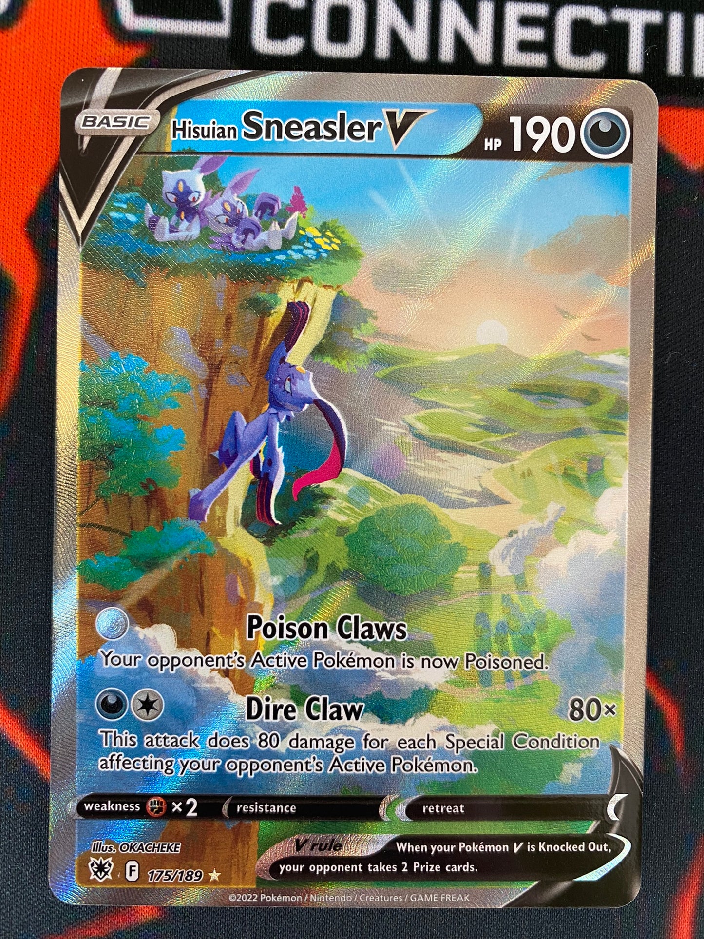 sneasler v pokemon card value Pokemon Card Astral Radiance 175/189 Hisuian Sneasler V Alternate Art – Brokenvase Games