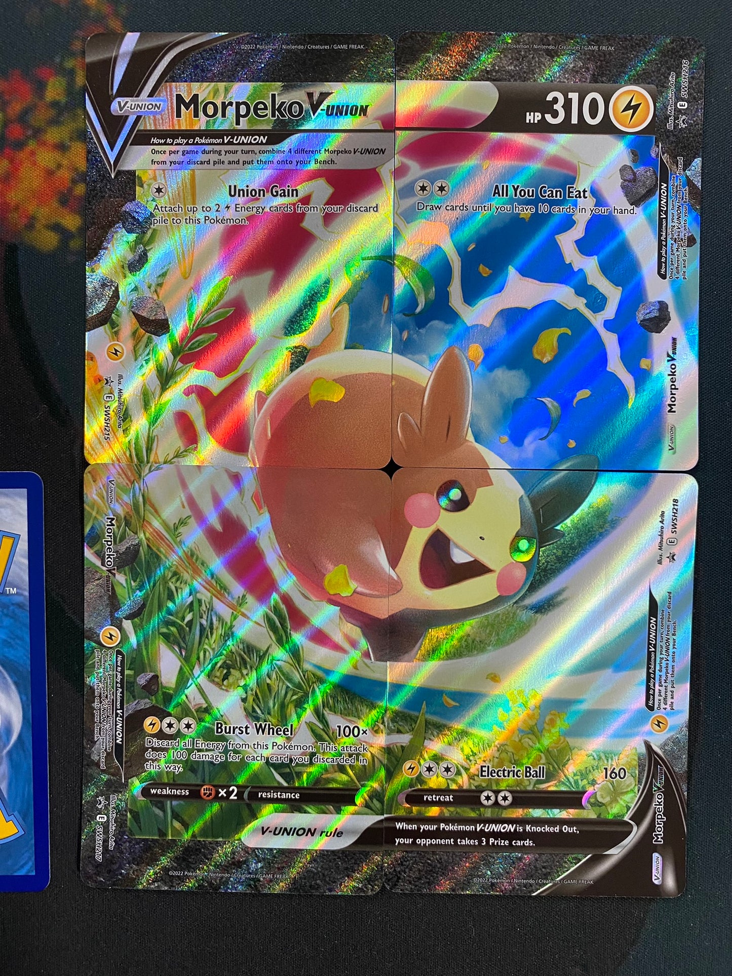 ポケモンカードピカチュウVユニオンSWSH139 SWSH 140 SWSH 141 SWSH 142