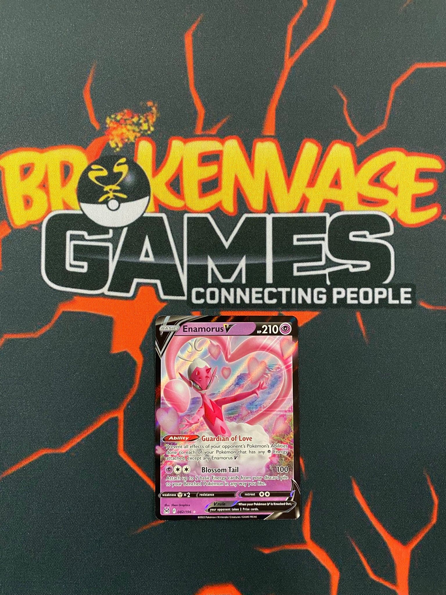 enamorus v pokemon card Pokemon Card Lost Origin 082/196 82/196 Enamorus V Ultra Rare *MINT* – Brokenvase Games