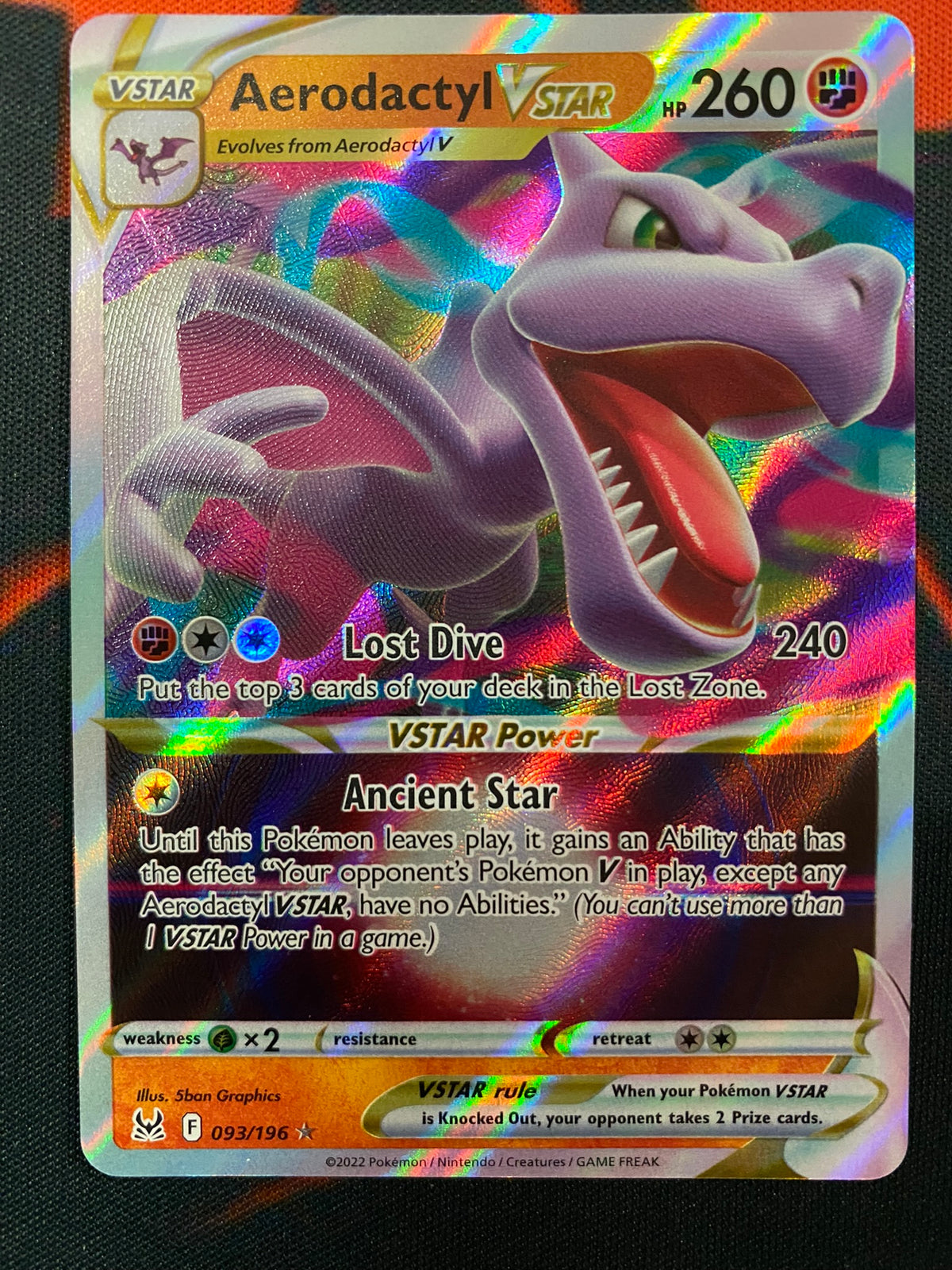 aerodactyl vstar pokemon card price Lost Origin 093/196 93/196 Ultra Rare *M – Brokenvase Games Colour:Pink MTG deck building this card is the ABLY 720 Pocket Double