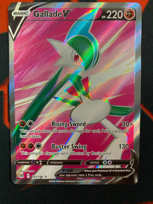 Pokemon Card Lost Origin 181/196 Gallade V Full Art *MINT*