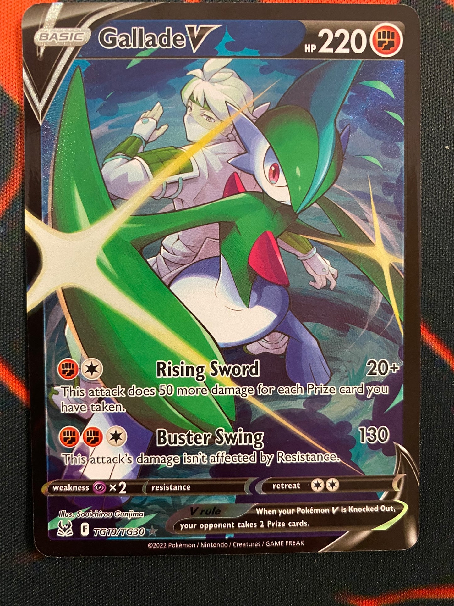 Pokemon Card Lost Origin Trainer Gallery TG19/TG30 Gallade V Ultra Rare *MINT*