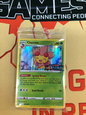 <transcy>Pokemon Card SEALED SWSH Black Star Promos SWSH088 Cherrim Prerelease-Promo</transcy>
