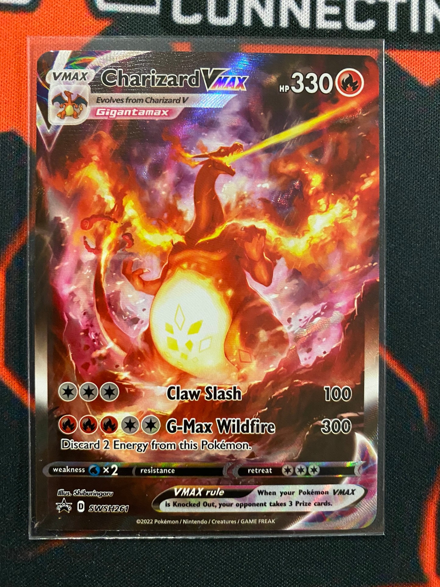 Pokemon Card SWSH Black Star Promos SWSH261 Charizard Vmax Alternate Art *MINT*