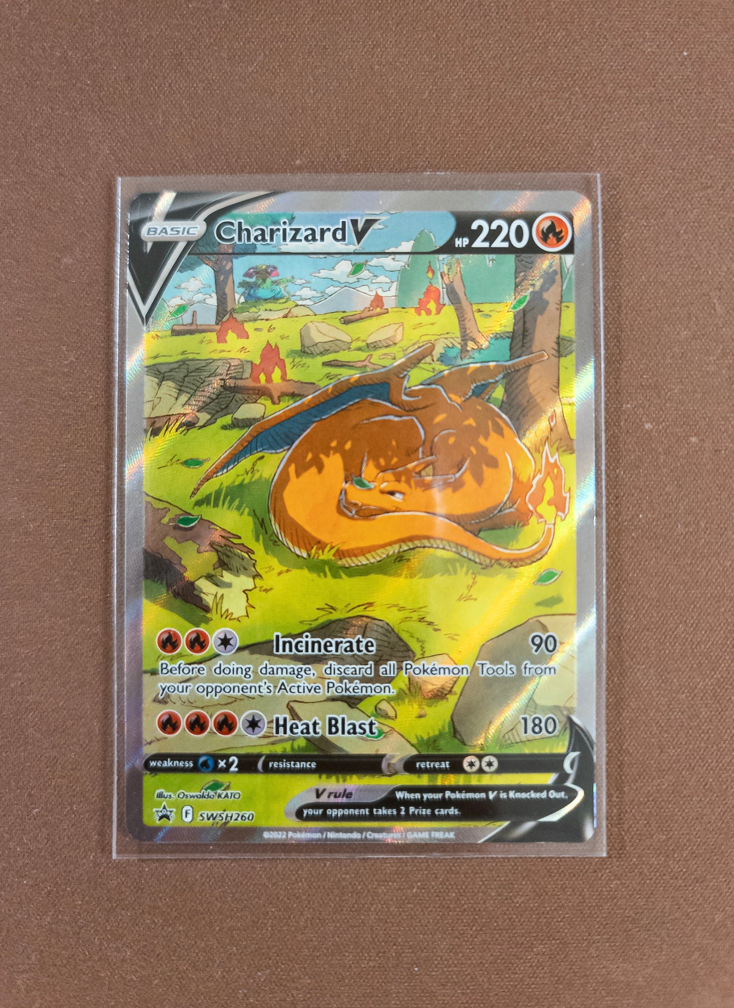 (S) Pokemon Card Charizard UPC Promos SWSH260 SWSH261 SWSH262